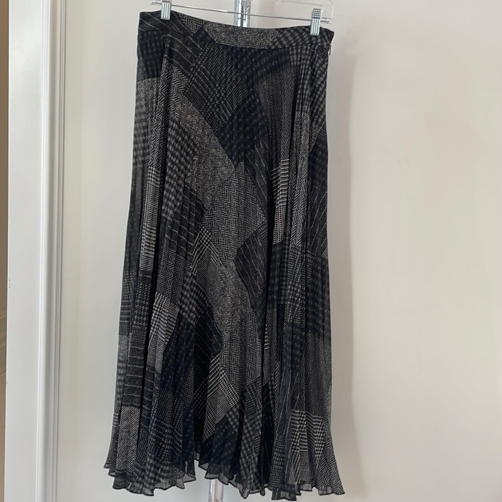 Lauren Ralph Lauren Black pattern skirt 4
